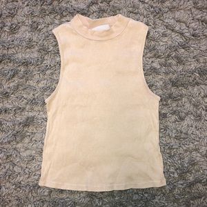 Nollie Nude Ribbed Halter Top